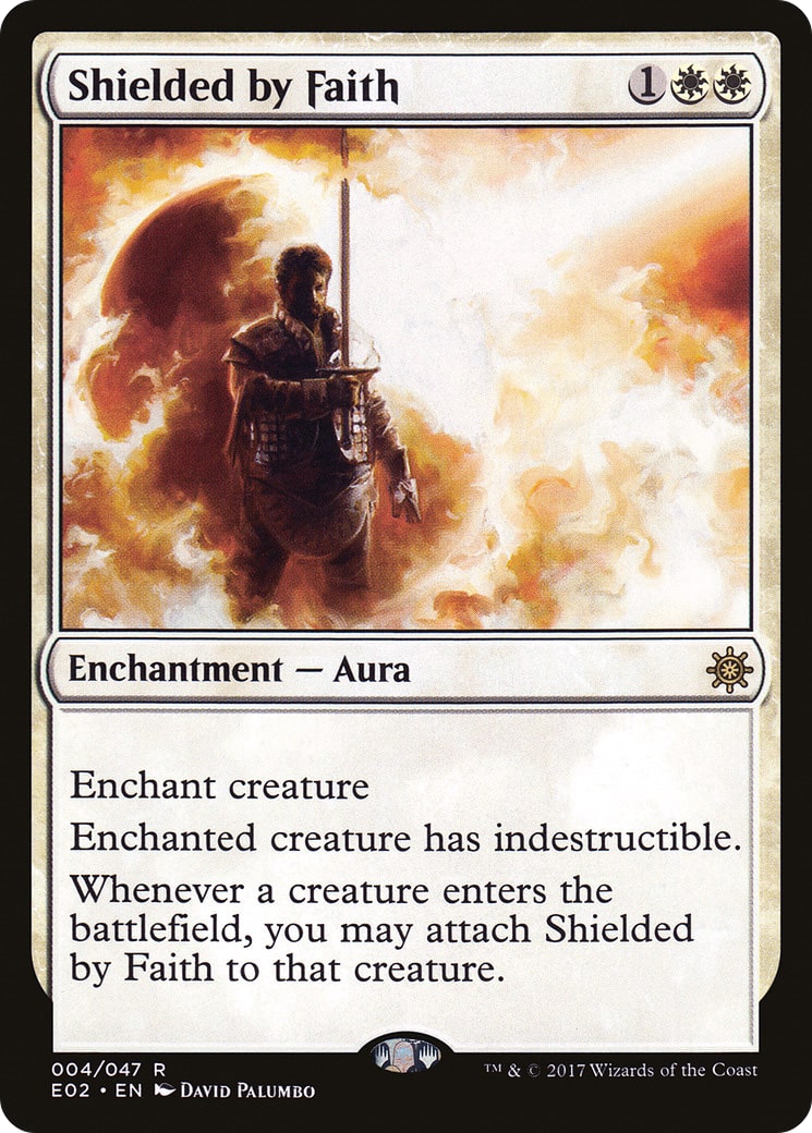 Shielded by Faith – Explorers of Ixalan 4 – Magic: The Gathering single card | Lichcards Hauptbild