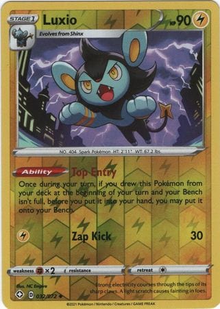 Shining Fates - 032/072 - Luxio - Reverse Holo