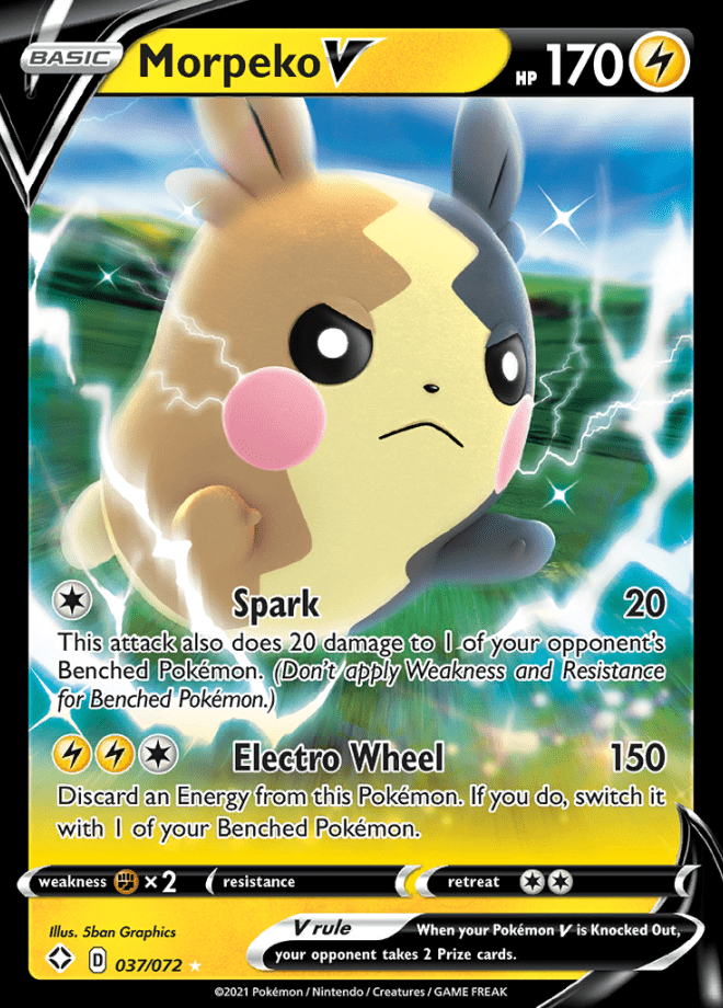 Shining Fates - 037/072 - Morpeko V