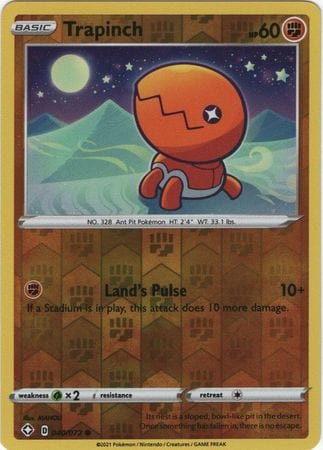 Shining Fates - 040/072 - Trapinch - Reverse Holo