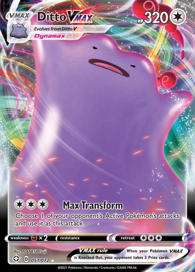 Shining Fates - 051/072 - Ditto VMAX