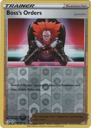 Shining Fates - 058/072 - Boss's Orders - Reverse Holo