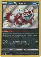 Shining Fates: Shiny - SV078/SV122 - Galarian Zigzagoon