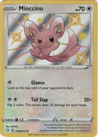 Shining Fates: Shiny Vault - SV093/SV122 - Minccino