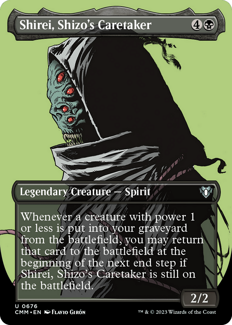 Shirei, Shizo's Caretaker - Borderless (CMM)