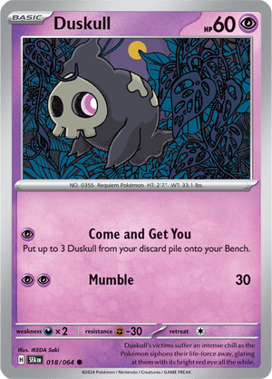 Shrouded Fable - 018/064 - Duskull