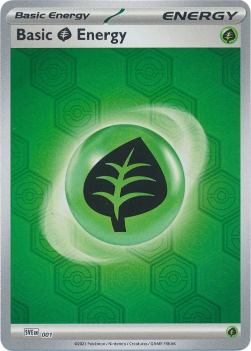 Shrouded Fable - SVE001 - Grass Energy - Reverse Holo