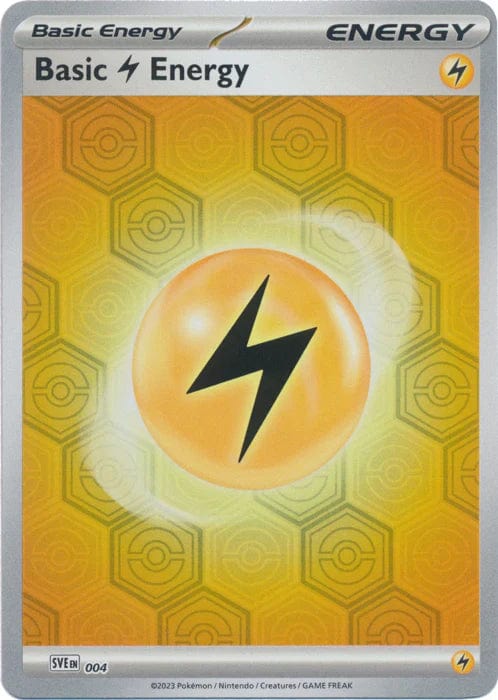 Shrouded Fable - SVE004 - Lightning Energy - Reverse Holo