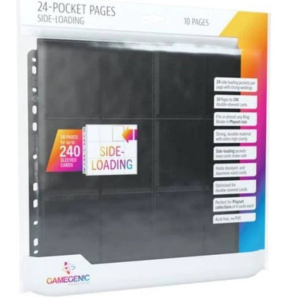 Sideloading 24-Pocket Pages Pack Zwart 4251715403419
