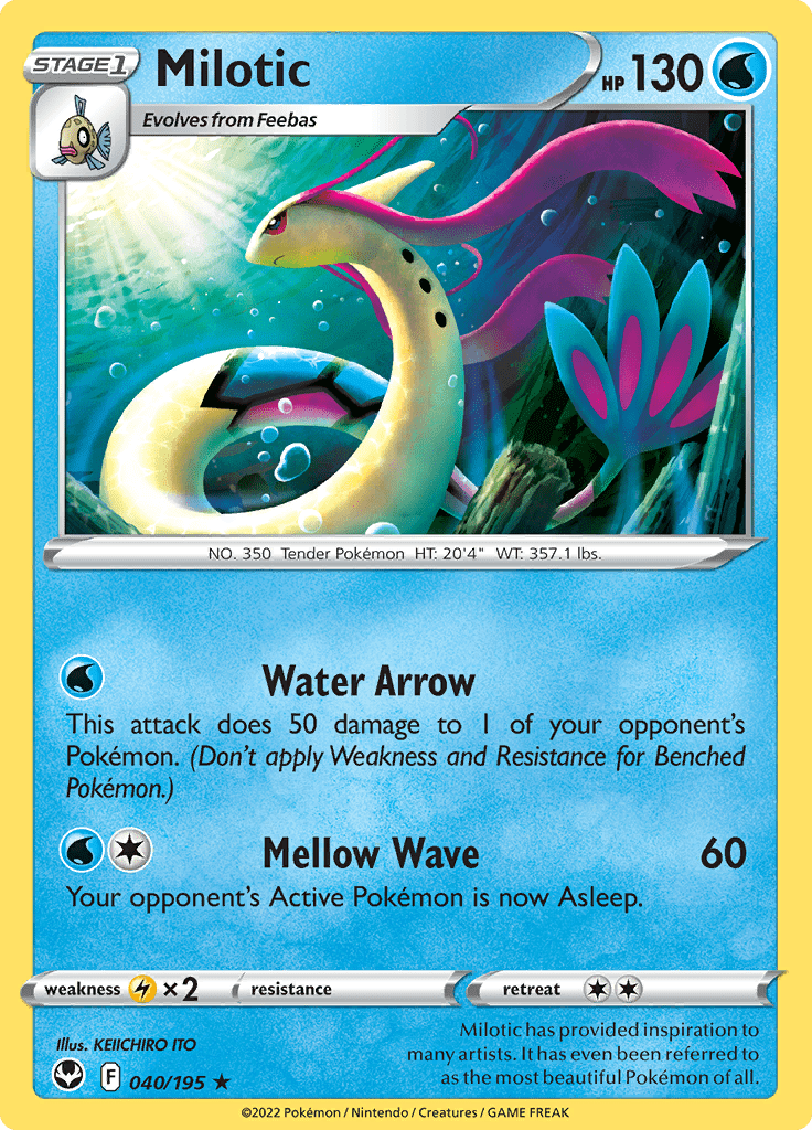 Silver Tempest - 040/195 - Milotic