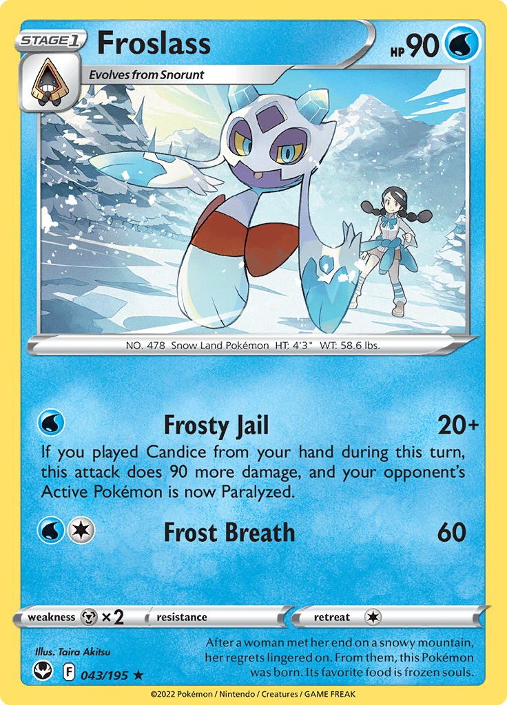 Silver Tempest - 043/195 - Froslass