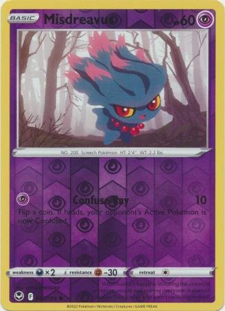 Silver Tempest - 063/195 - Misdreavus - Reverse Holo