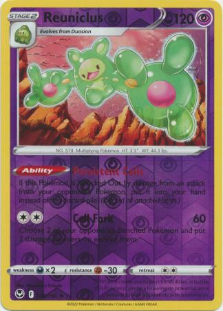 Silver Tempest - 078/195 - Reuniclus - Reverse Holo