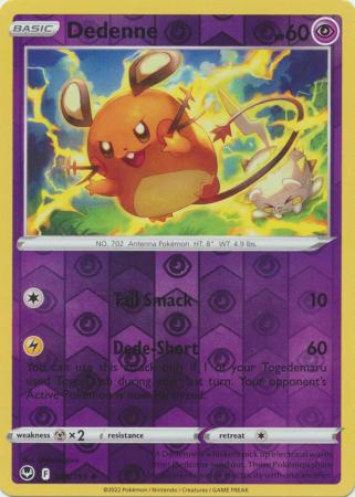 Silver Tempest - 085/195 - Dedenne - Reverse Holo