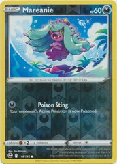 Silver Tempest - 114/195 - Mareanie - Reverse Holo