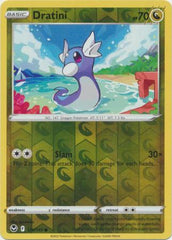 Silver Tempest - 129/195 - Dratini - Reverse Holo