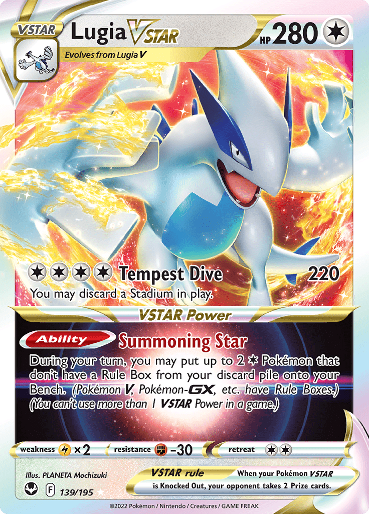 Silver Tempest - 139/195 - Lugia VSTAR