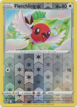 Silver Tempest - 150/195 - Fletchling - Reverse Holo