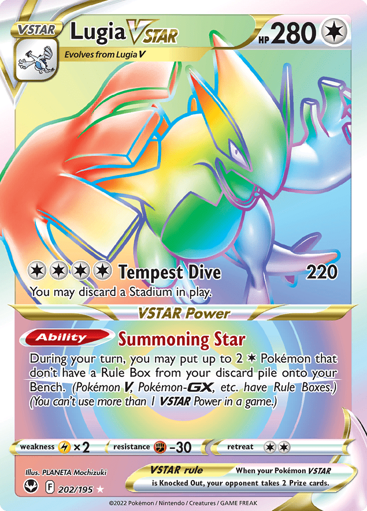 Silver Tempest - 202/195 - Lugia VSTAR