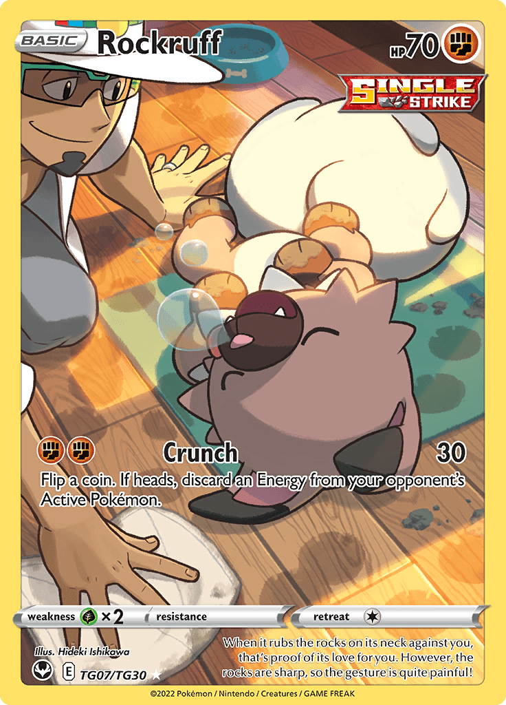 Silver Tempest - TG07 - Rockruff