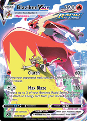 Silver Tempest - TG15 - Blaziken VMAX