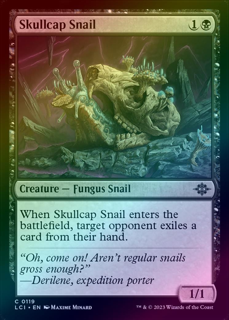 Skullcap Snail (Foil) (LCI)