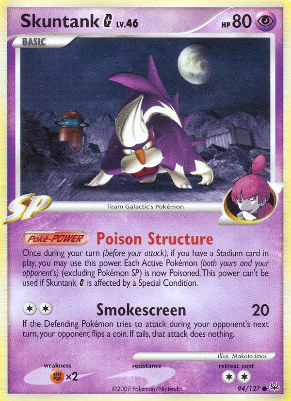 Skuntank Lv.46 – Platinum 94 – Pokémon TCG single card | Lichcards Hauptbild