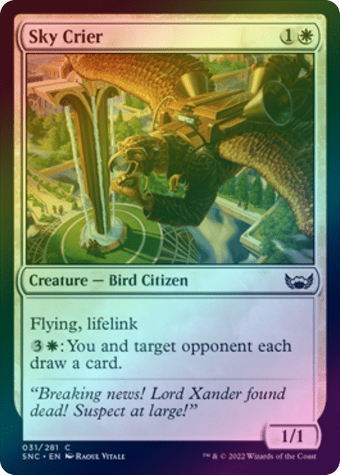 Sky Crier (Foil) (SNC)