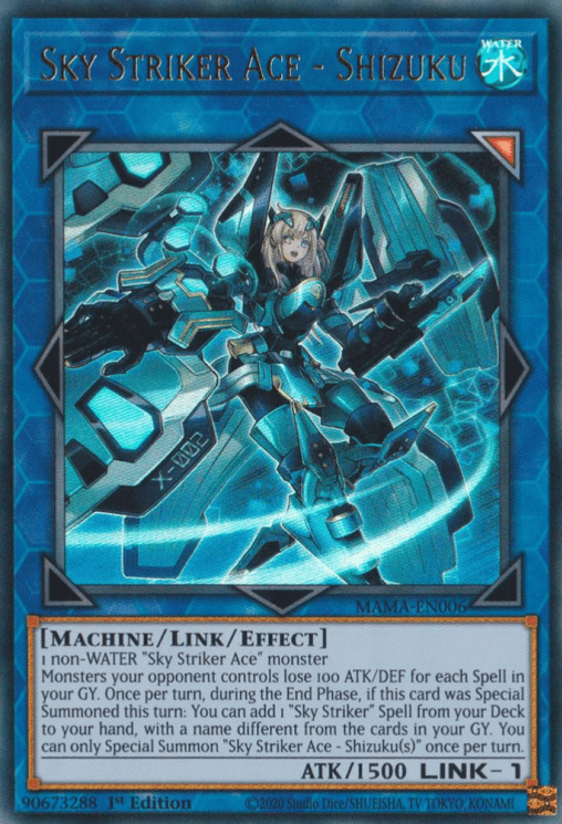 Sky Striker Ace - Shizuku [MAMA-EN006] Ultra Rare