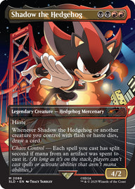 Magic Secret Lair x Sonic: Friends & Foes - kaart Shadow the Hedgehog (borderless, non-foil editie)