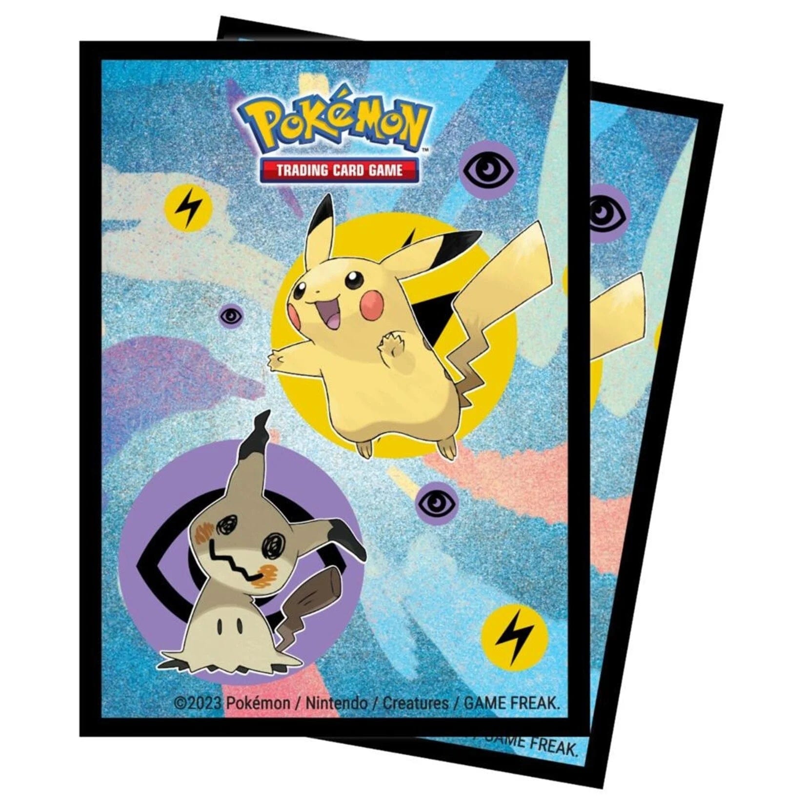 Sleeves Pokemon Pikachu & Mimikyu 65 stuks 074427161101