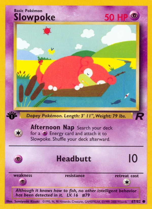 Slowpoke – Team Rocket 67 – Pokémon TCG single card | Lichcards Image principale du produit