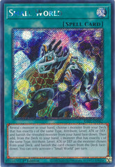 Small World (Platinum Secret Rare) - RA01-EN067 - Platinum Secret Rare - 1st Edition