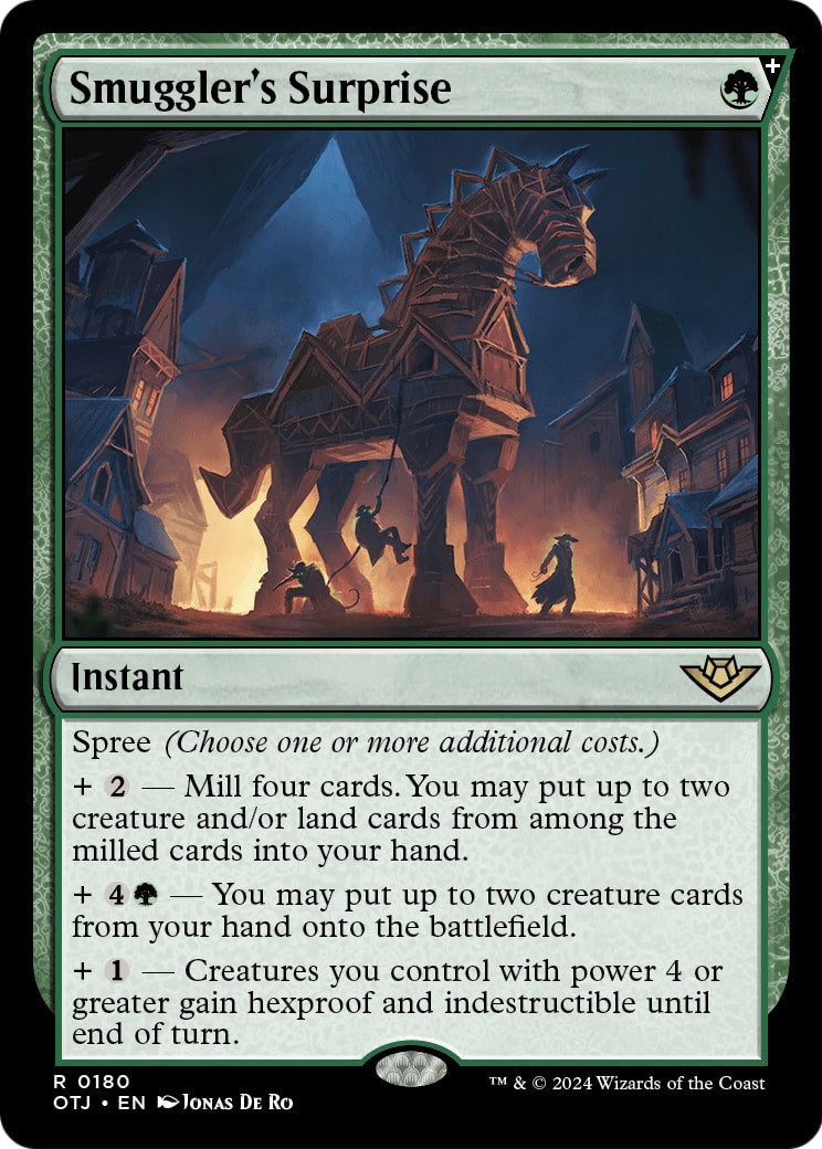 Smuggler's Surprise – Outlaws of Thunder Junction 180 – Magic: The Gathering single card | Lichcards Imagen principal del producto