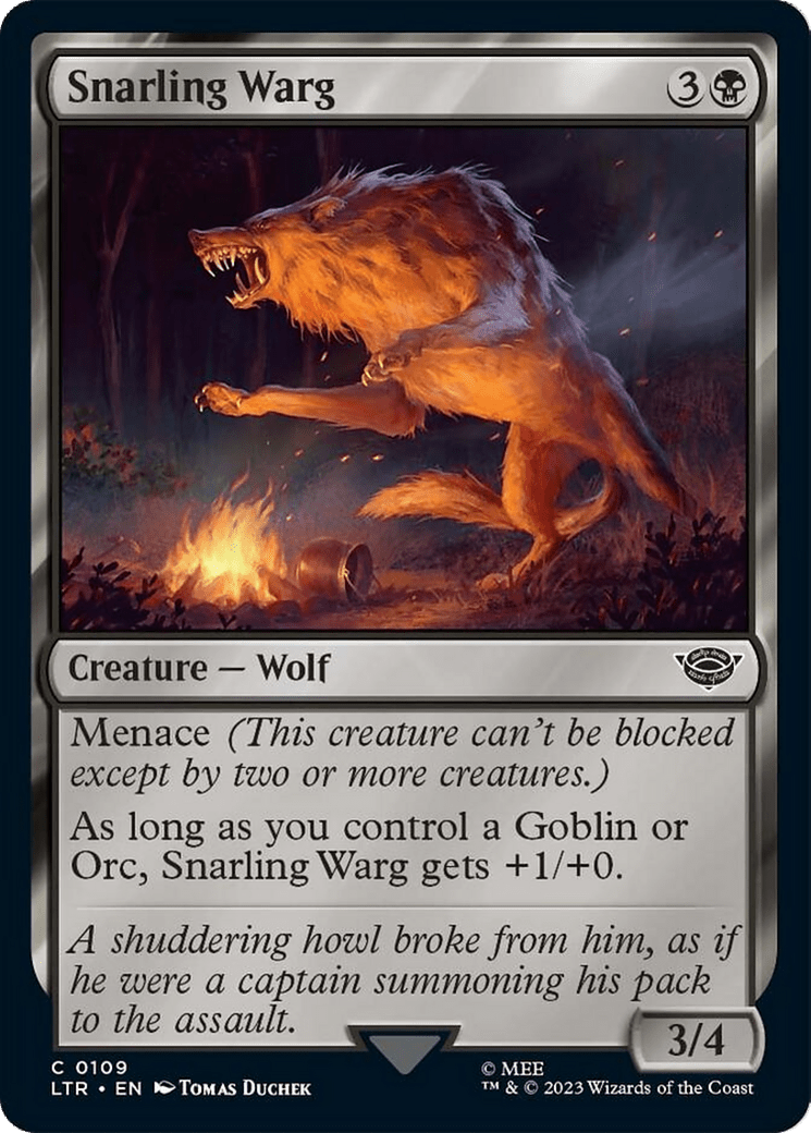 Snarling Warg (LTR)