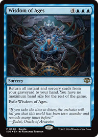 Magic Secrets of Strixhaven Bundle - exclusieve foil Bundle-promokaart Wisdom of Ages
