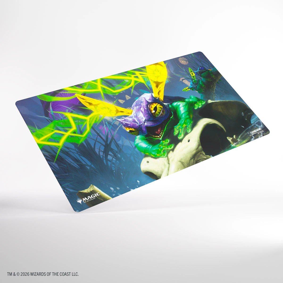 Gamegenic Magic Prime Playmat Secrets of Strixhaven Bogwater Lumaret - playmat schuin uitgerold