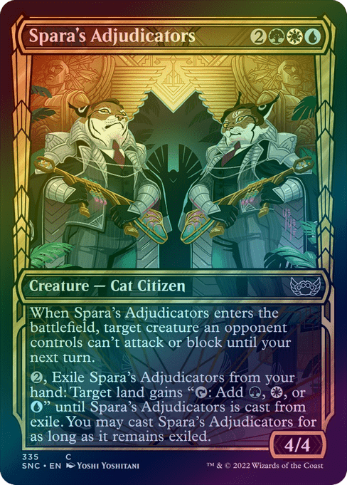 Spara's Adjudicators - Golden Age Showcase (Foil) (SNC)