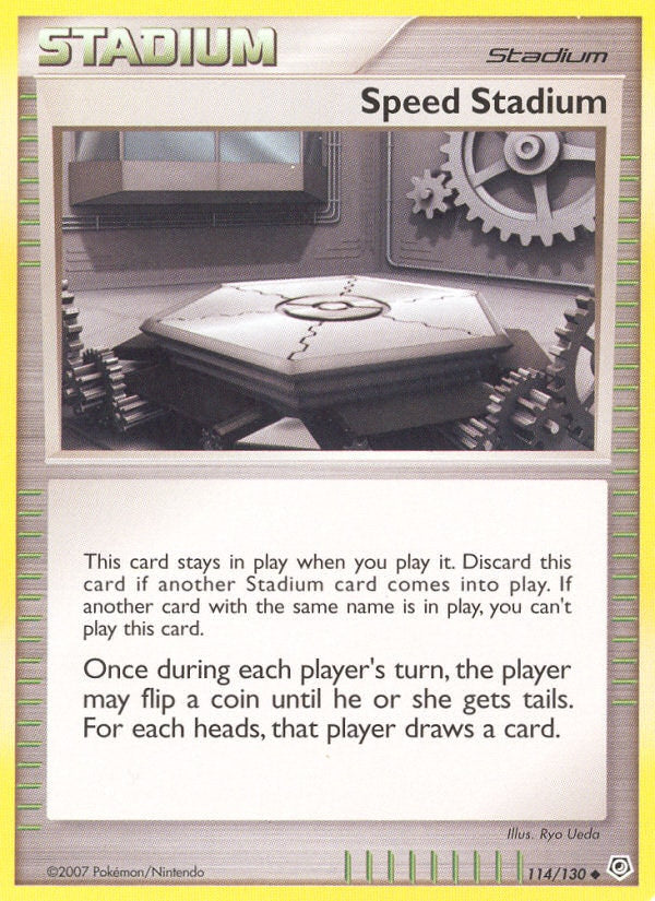 Speed Stadium – Diamond & Pearl 114 – Pokémon TCG single card | Lichcards Hoofdafbeelding