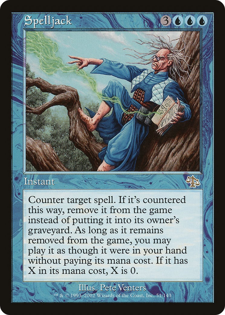 Spelljack – Judgment 51 – Magic: The Gathering single card | Lichcards Hoofdafbeelding