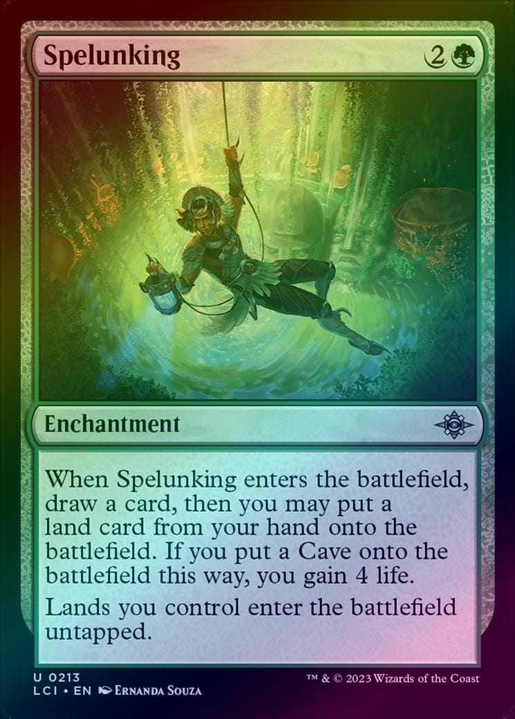 Spelunking (Foil) (LCI)