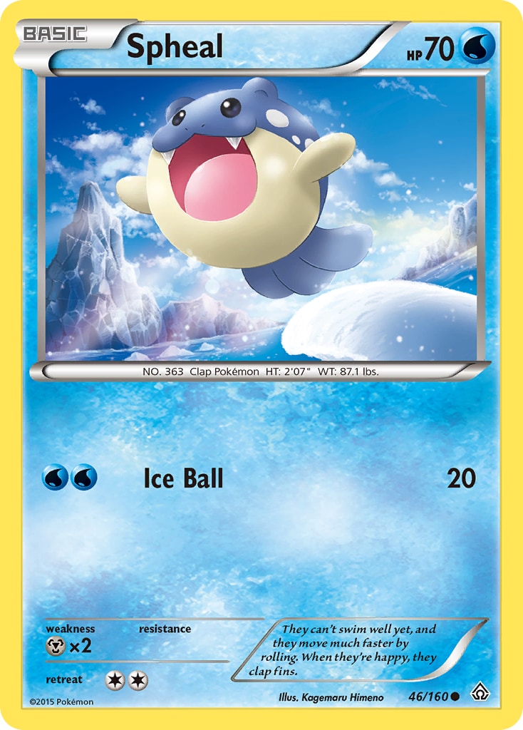 Spheal – Primal Clash 46 – Pokémon TCG single card | Lichcards