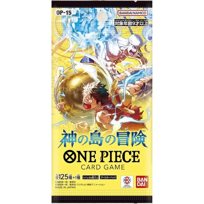 One Piece OP-15 Adventure on Kami's Island booster pack (Japans) Immagine principale del prodotto