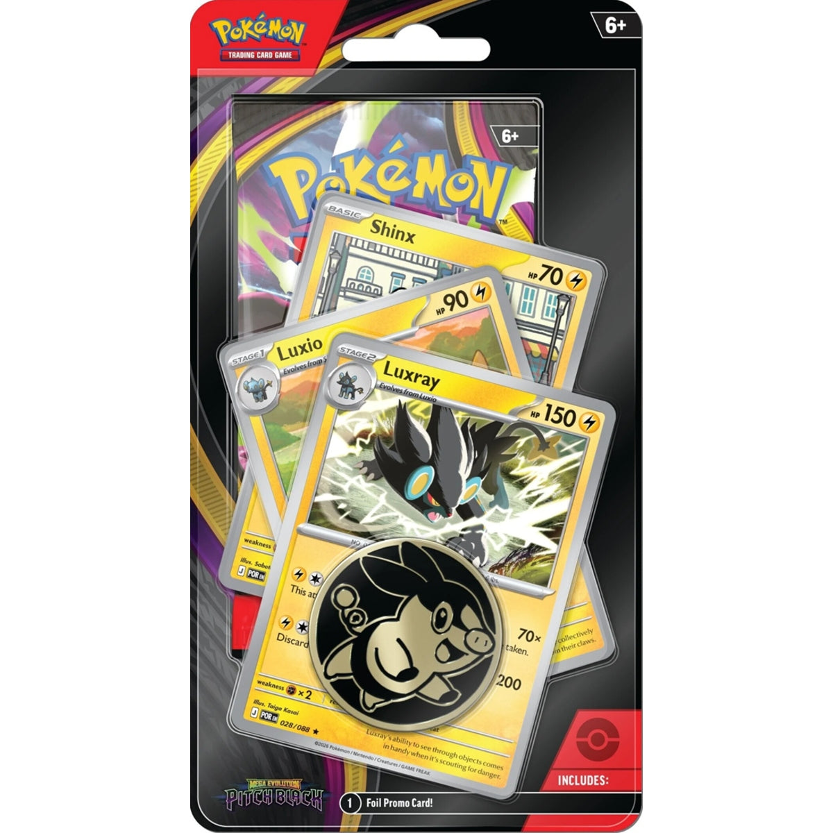 Pitch Black: Luxray Premium Checklane Blister - Pitch Black