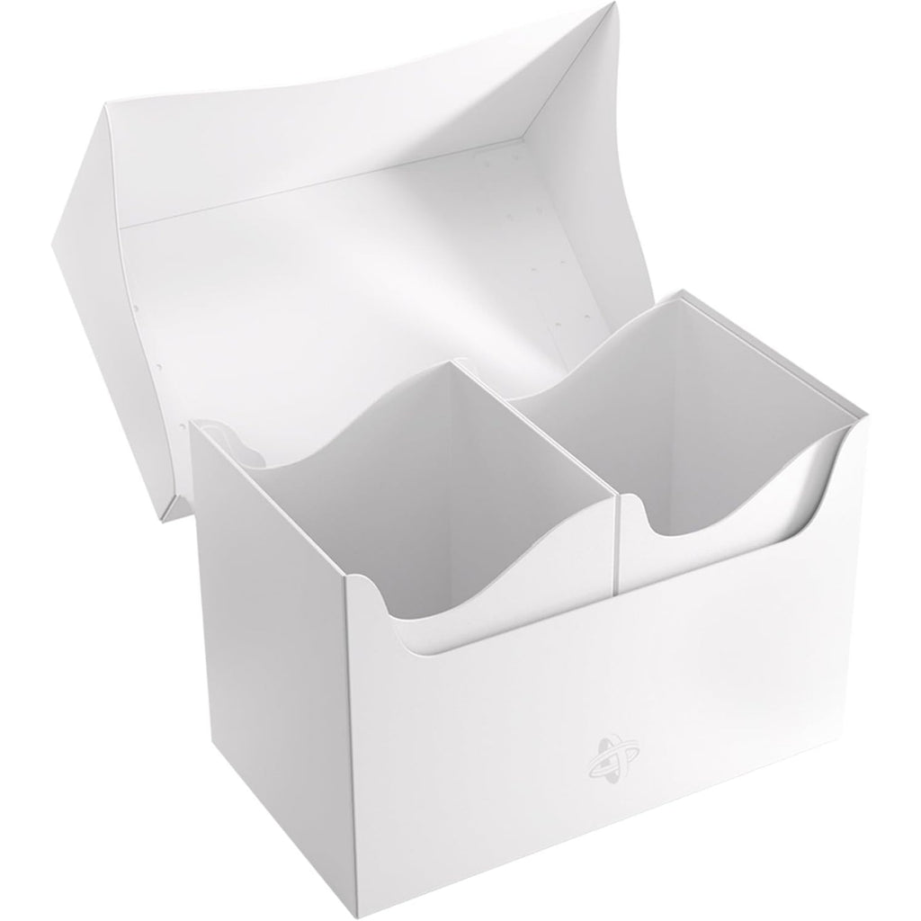 Gamegenic Double Deck Holder 200+ XL Deck Box (White)