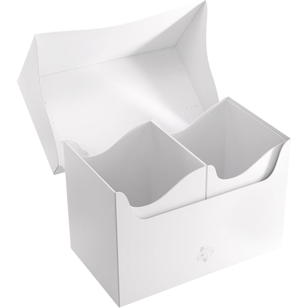 Gamegenic Double Deck Holder 200+ XL Deck Box (White)