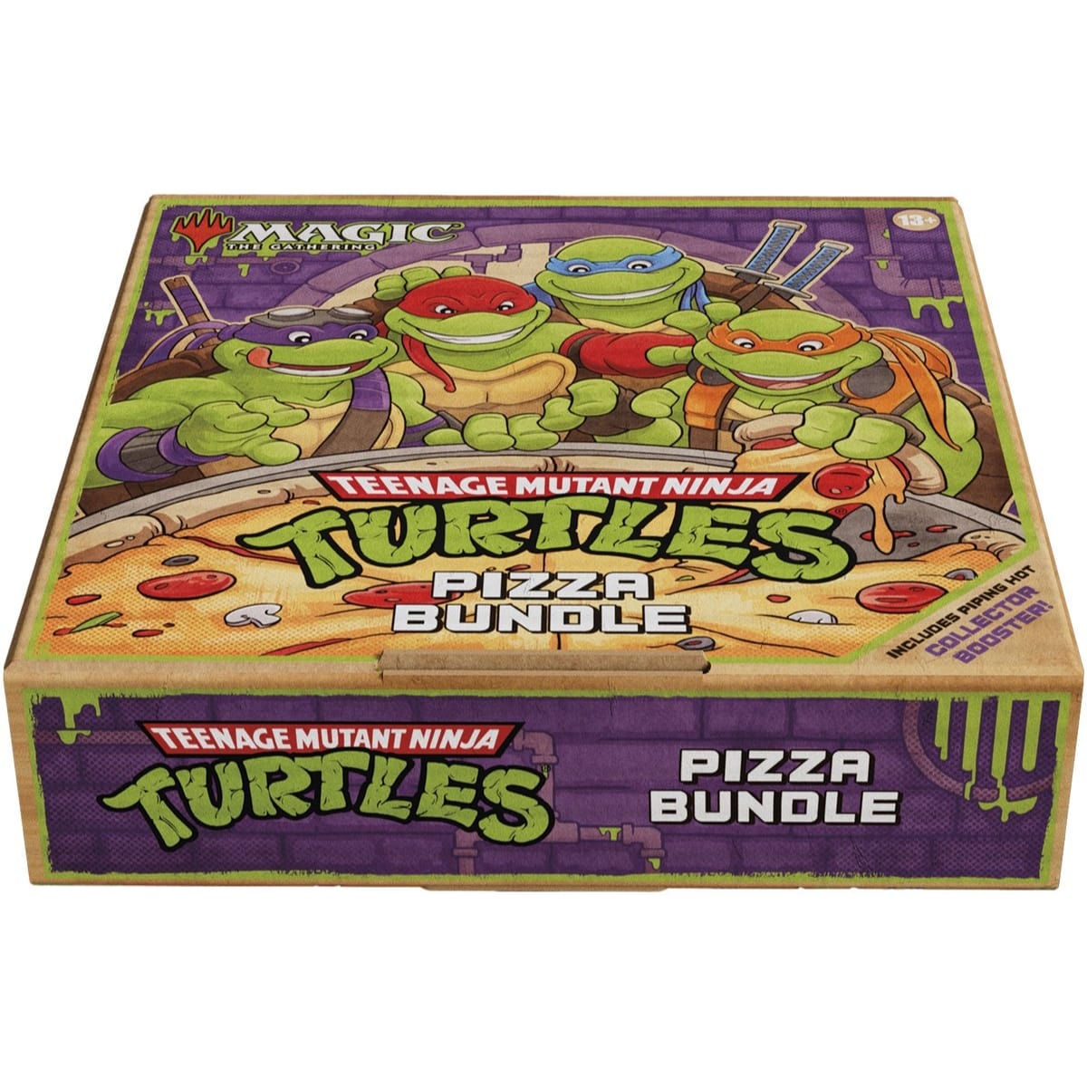 Magic Teenage Mutant Ninja Turtles Pizza Bundle - doos in pizzadoosvorm | Lichcards Hoofdafbeelding