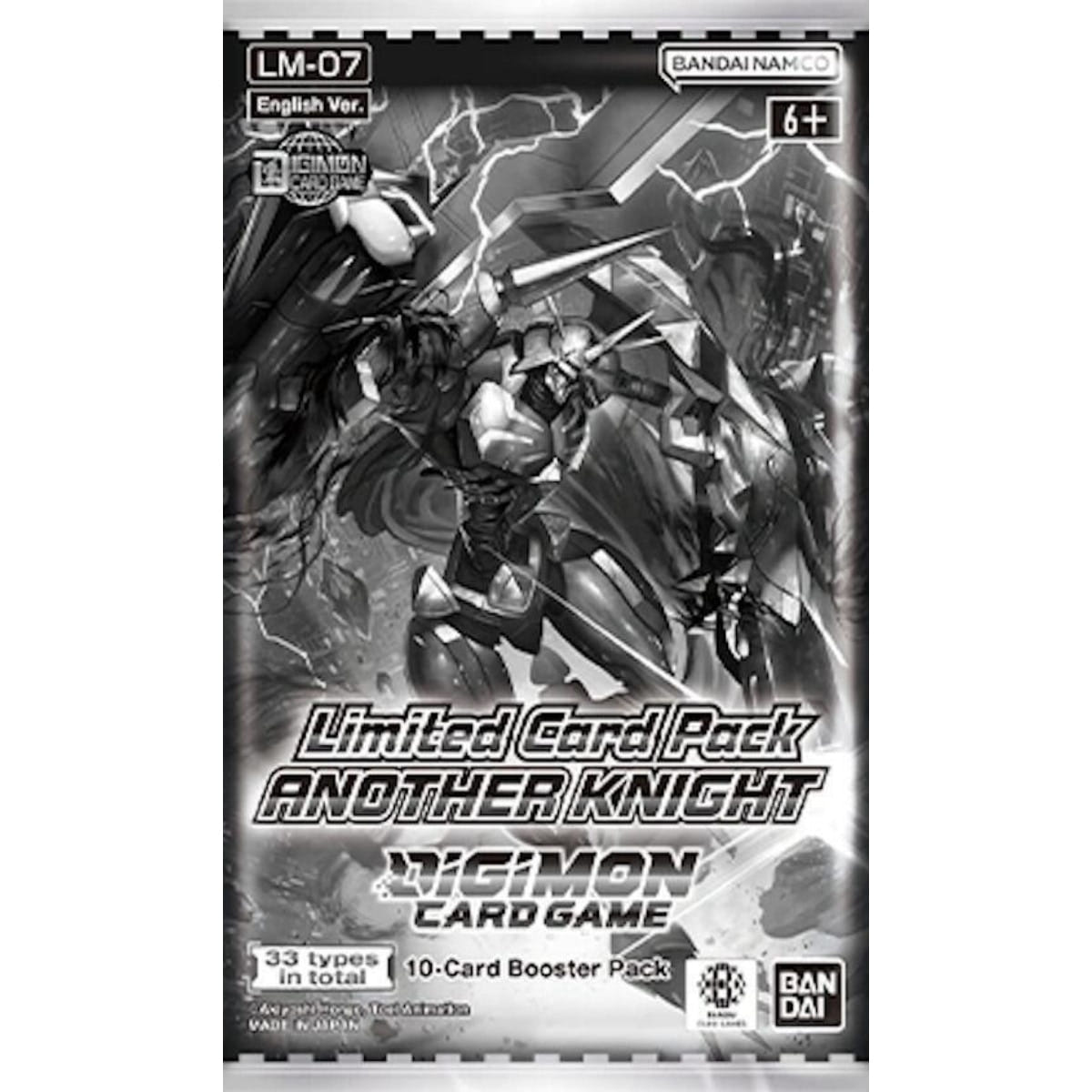 Digimon Limited Card Pack Another Knight LM-07 Booster met 10 kaarten - 4582769865039 | Lichcards Hoofdafbeelding
