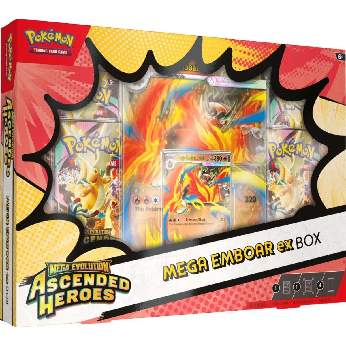 Ascended Heroes: Mega Emboar ex Box