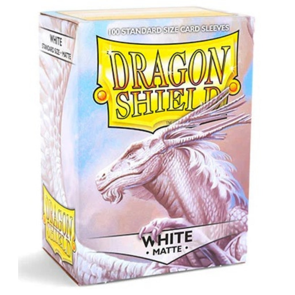 Dragon Shield Matte sleeves in wit, 100 stuks - 5706569110055